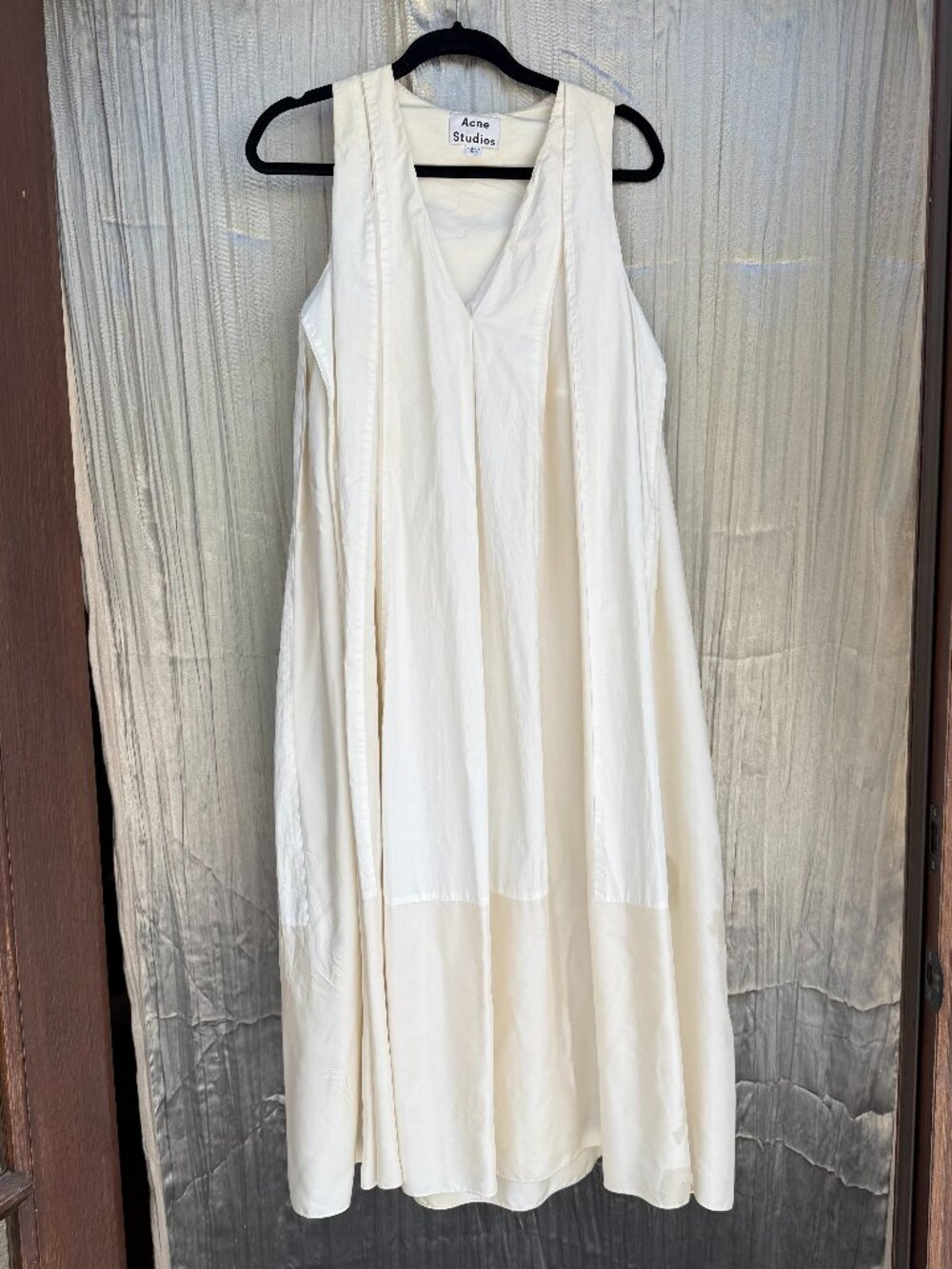 Acne Studios Cotton & Silk flowy dress sz. 40